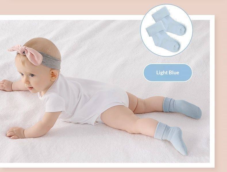 Spring And Autumn Mid-Calf Baby Socks