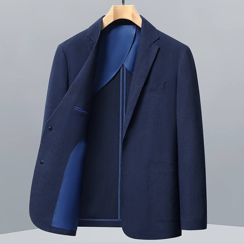 Men's Casual Suit Korean-Style Slim-Fit Single-Breasted Blazer Top
