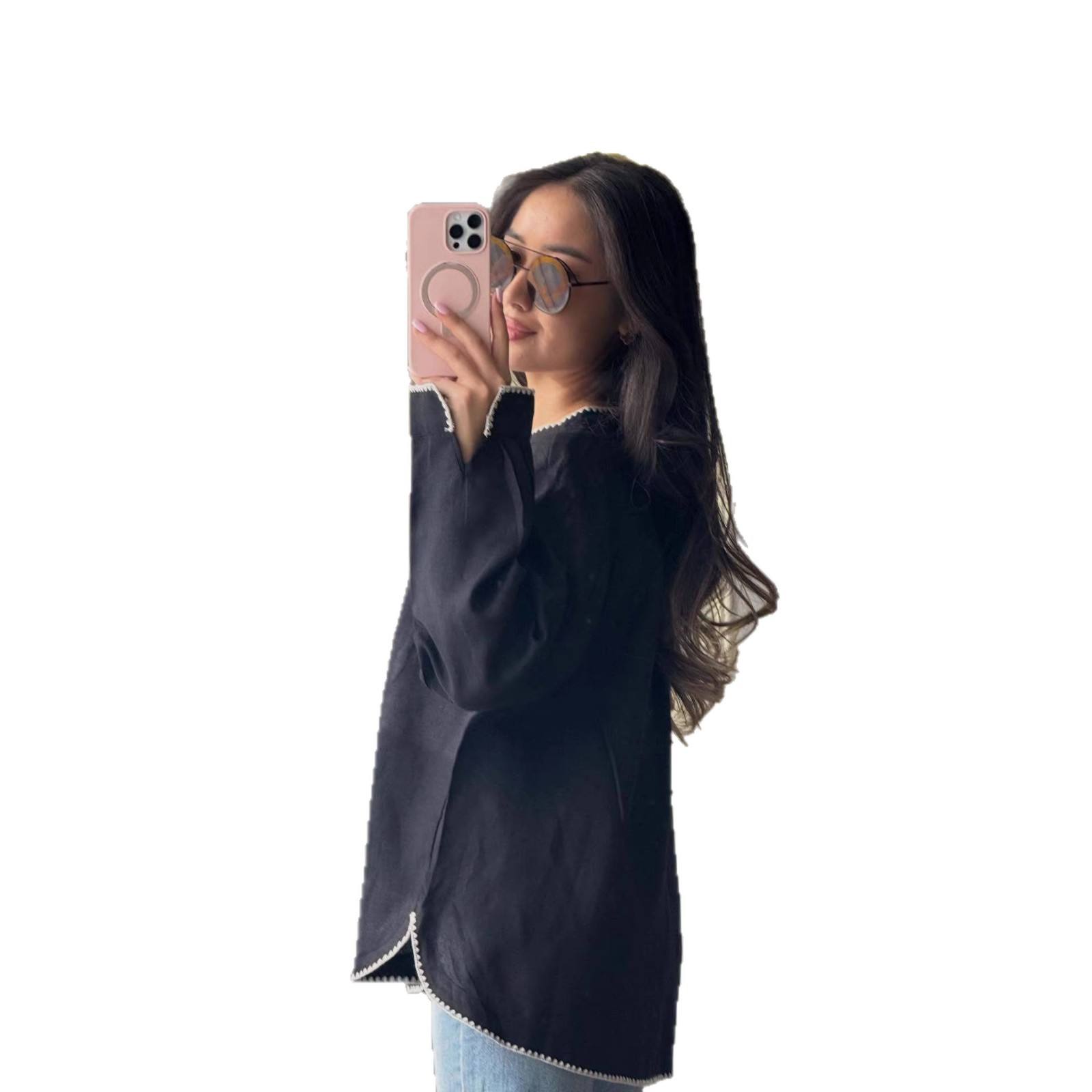 Casual All-Match Linen Long-Sleeve Shirt