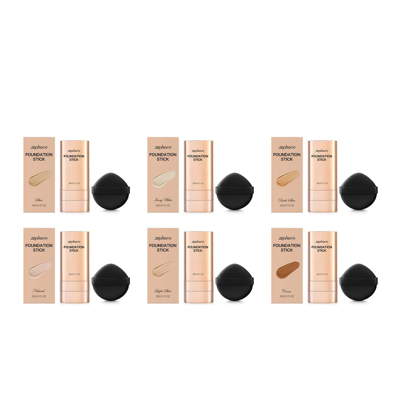 And A Lightweight Sheer Concealing Foundation Stick