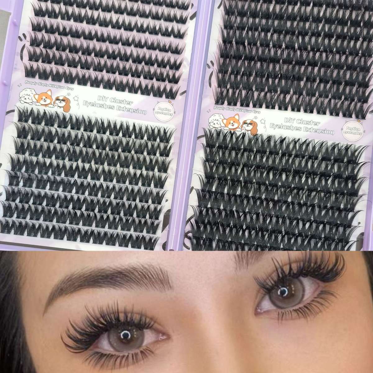 European And American-style Dense New False Eyelashes