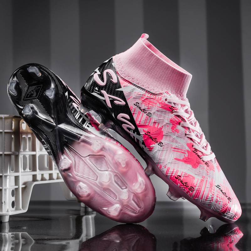 High-top Soccer Shoes For Teens And Children
