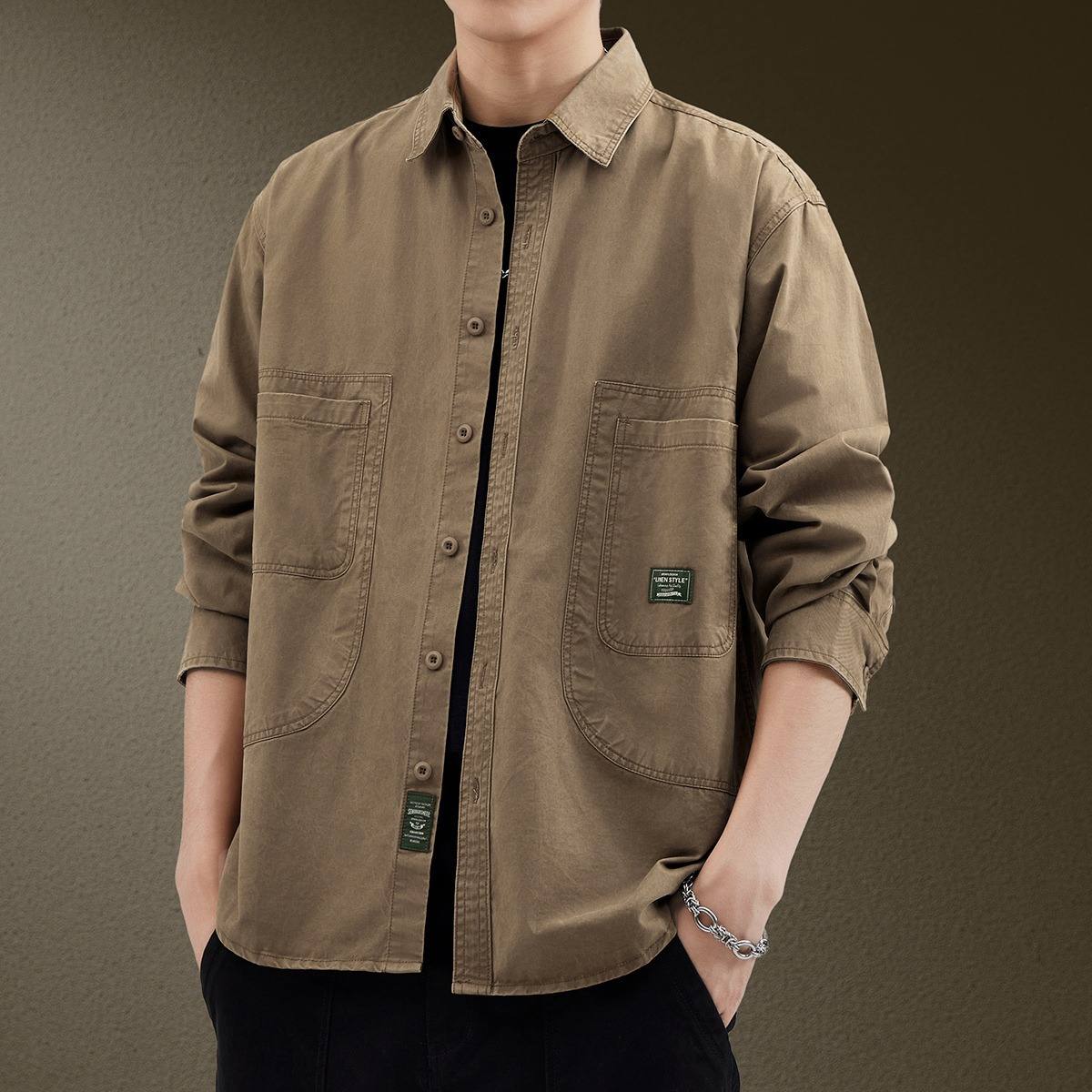 Men's Retro Trendy All-Match Casual Shirt