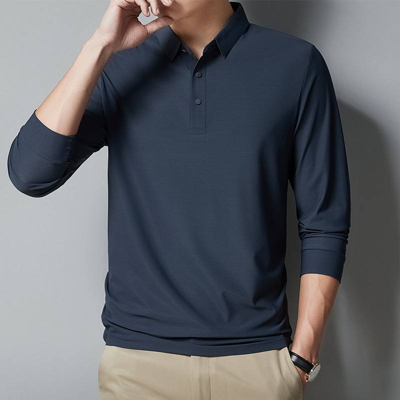 Plus-size Business-casual Stretch Slim-fit Shirt