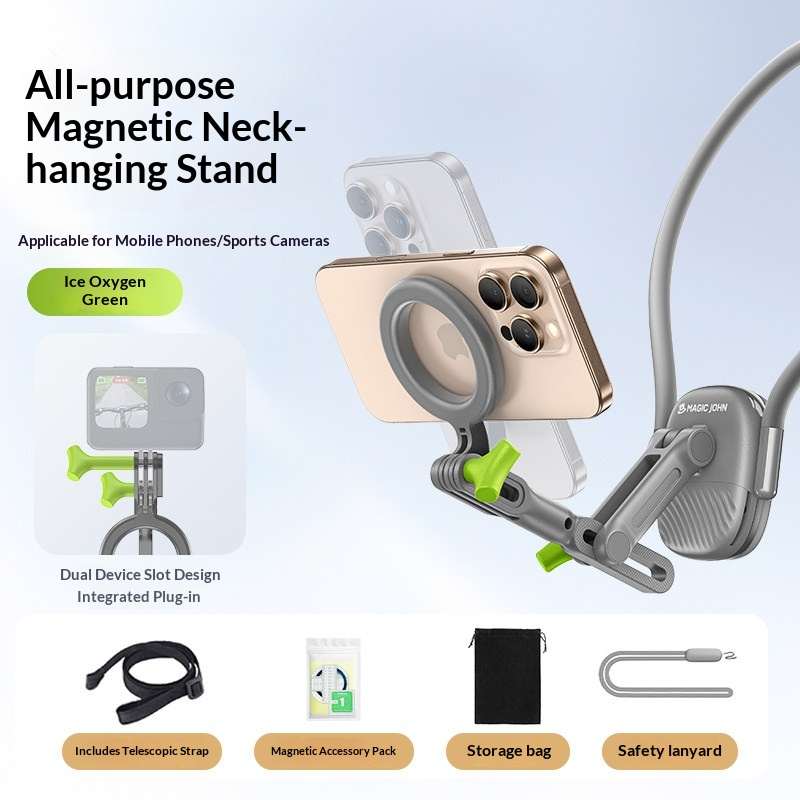 Neck-mounted Phone Holder For First-person Perspective Filming Equipment