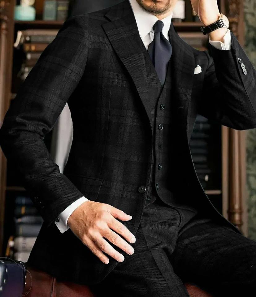 Chic Handsome Casual Everyday Business Suit