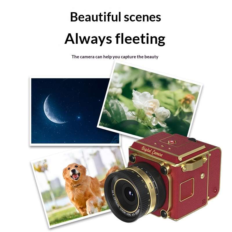 Ultra-clear Flip-screen Compact Camera Digital