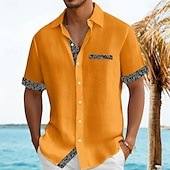 3D Digital Printing Short-sleeved Shirt For Men