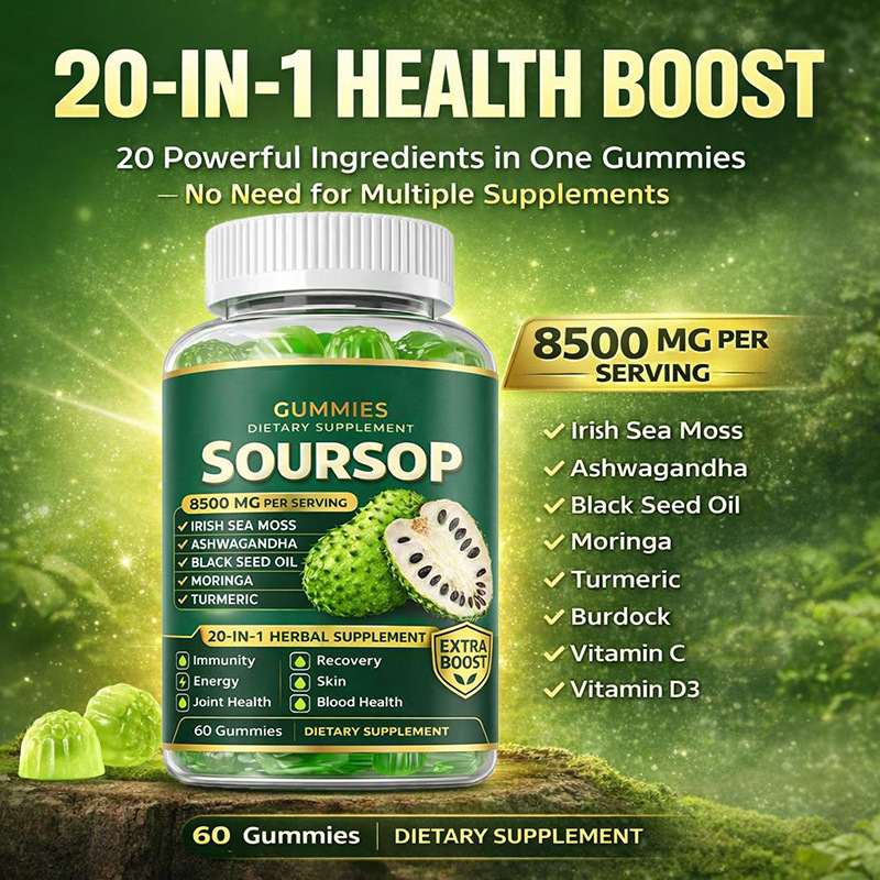 60 Pieces Of Soursop-filled Soft Candies