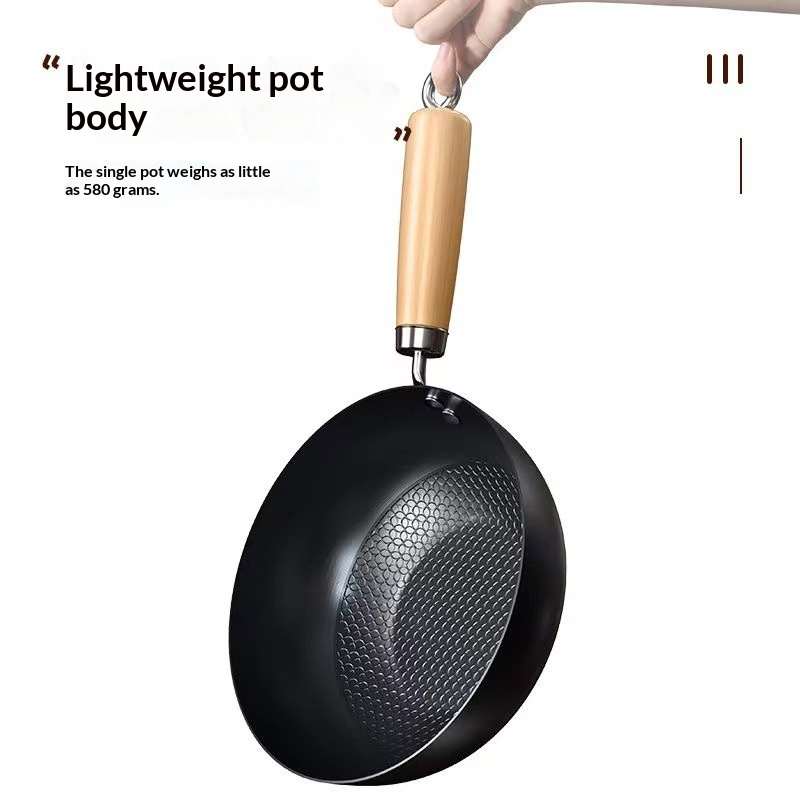 Single-serving Japanese-style Mini Non-coated Frying Pan For Home Use