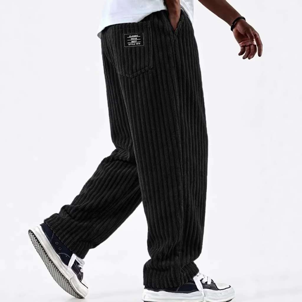 Mens Wide-wale Corduroy Casual With Pocket