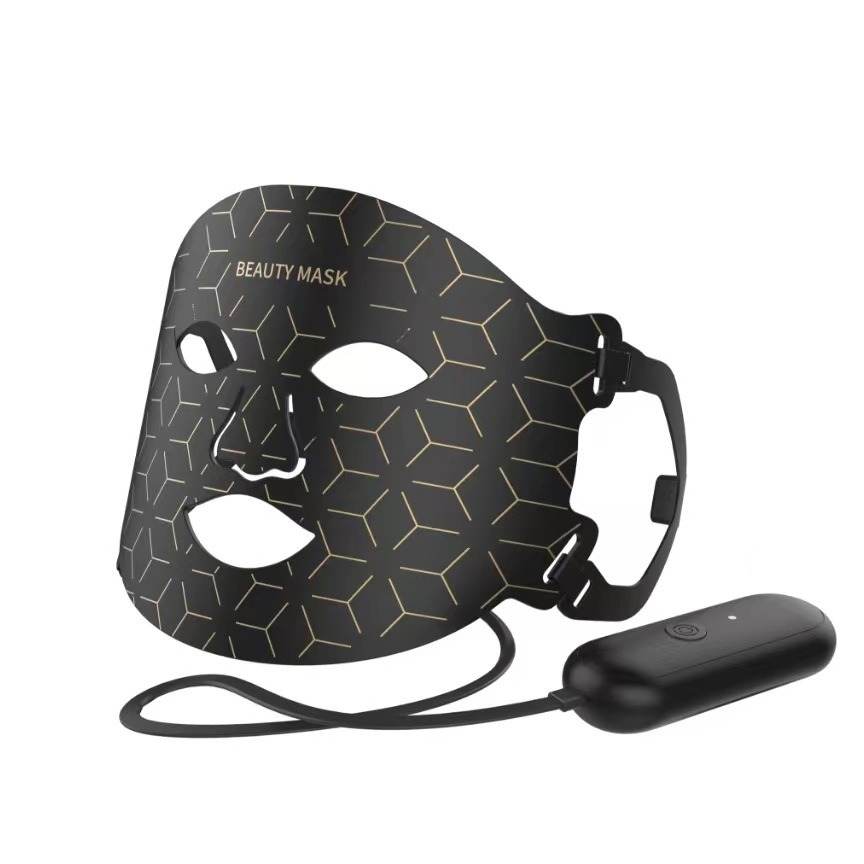 LED Silicone Multicolor Photon Therapy Rejuvenating Facial Mask