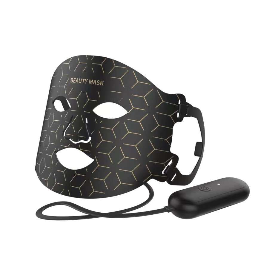 LED Silicone Multicolor Photon Therapy Rejuvenating Facial Mask