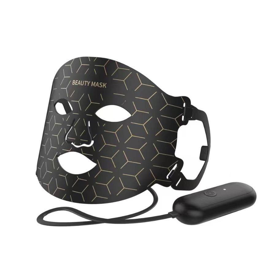 LED Silicone Multicolor Photon Therapy Rejuvenating Facial Mask