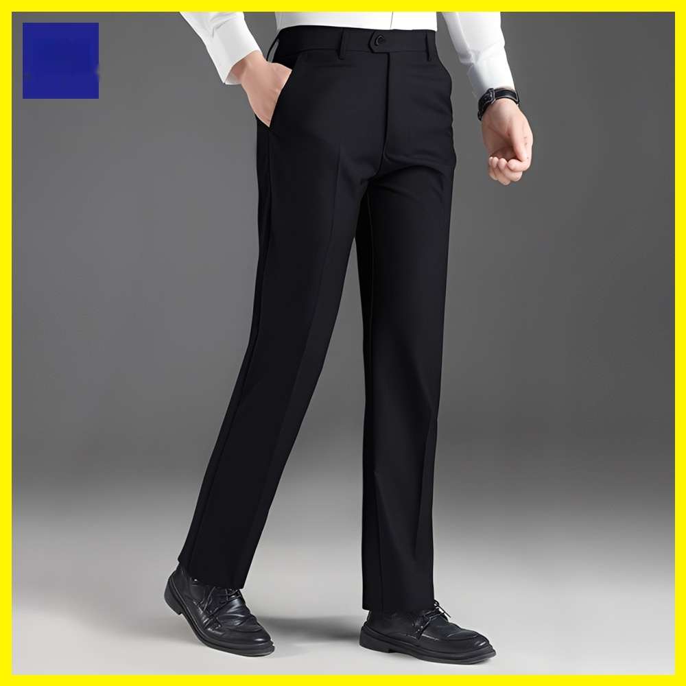 Summer Ultra-thin Solid-color Mens Trousers
