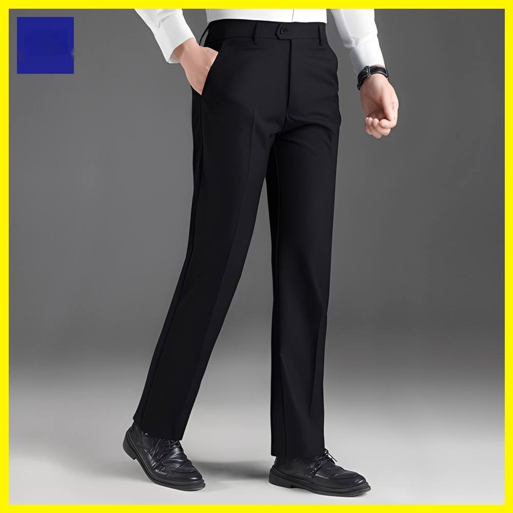 Summer Ultra-thin Solid-color Mens Trousers
