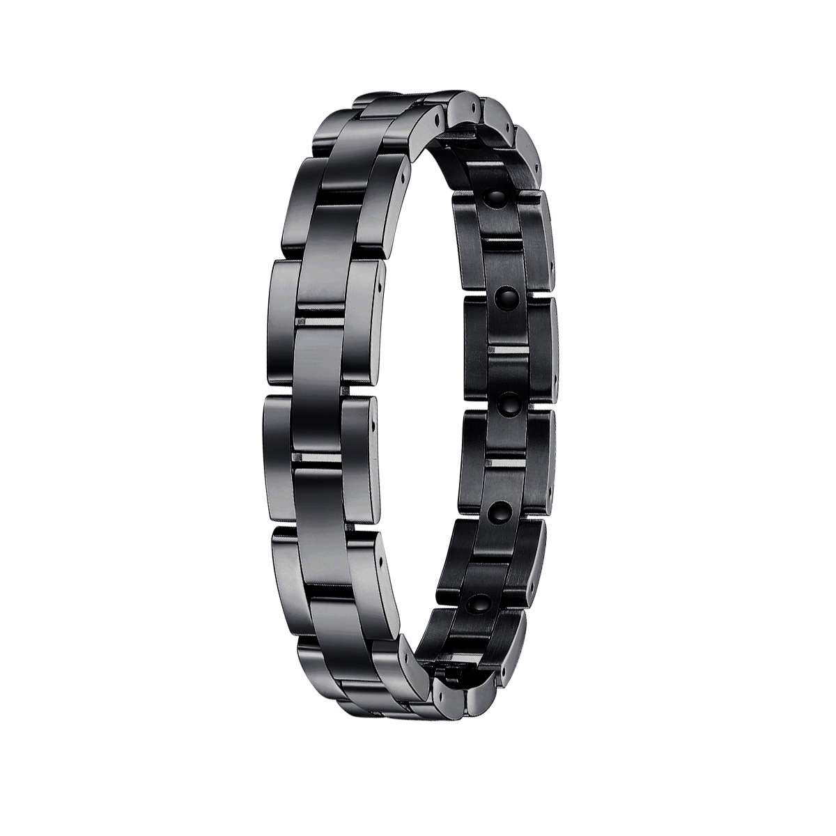 Men's Minimalist Fashion Stainless Steel Magnet Bracelet