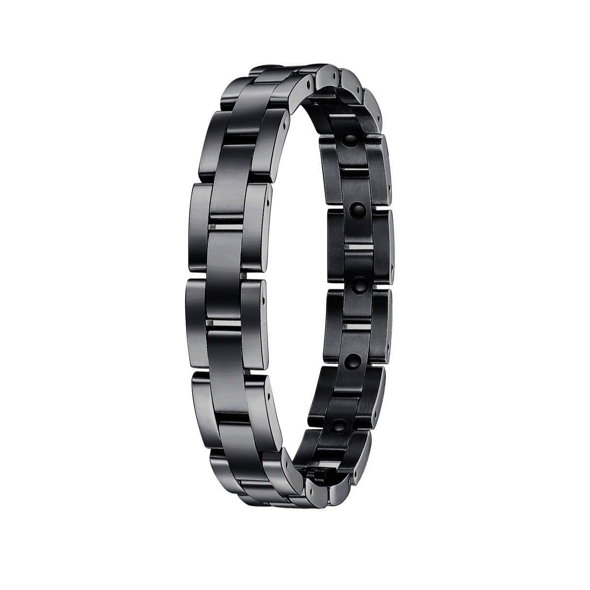 Men's Minimalist Fashion Stainless Steel Magnet Bracelet