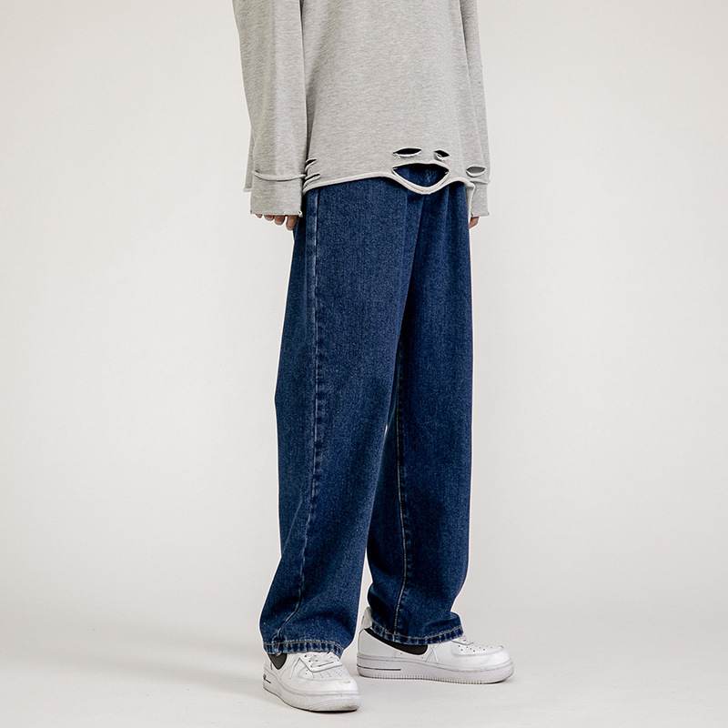Loose New Trendy Brand Draping Wide-leg Trousers For Men