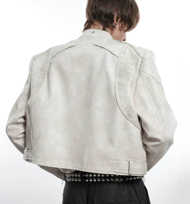 Original Akira Short Biker Leather Jacket