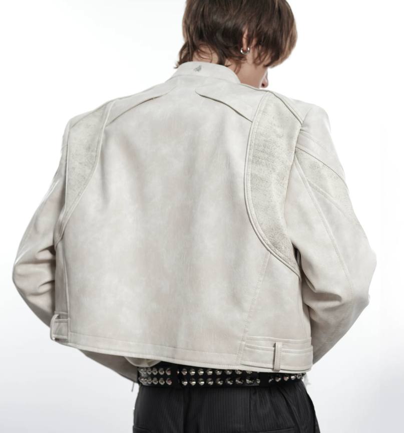 Original Akira Short Biker Leather Jacket