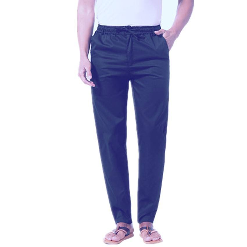 New Mens Solidcolor Linen Cotton Looseit Casual Pants