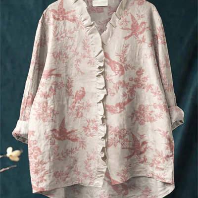 Womens Slim-fit Versatile And Fashionable Blouse