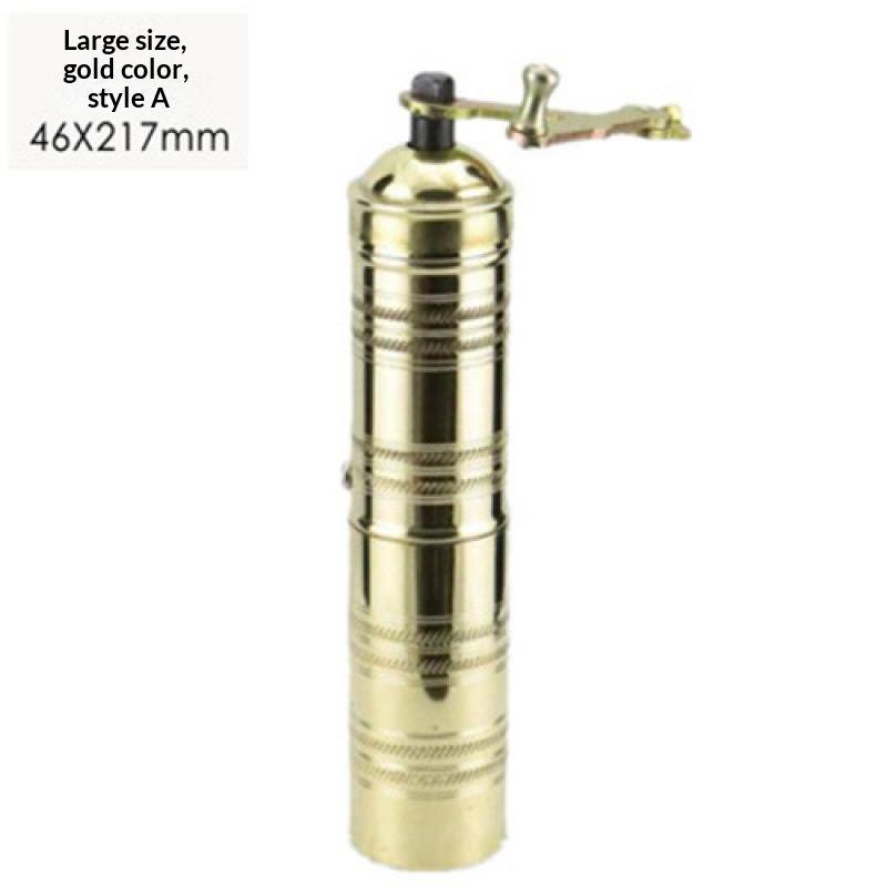 Sichuan Pepper, Black Pepper, And Spice Grinder Made Of Copper Alloy