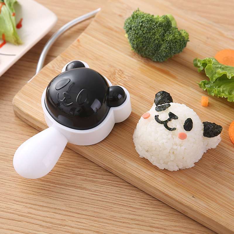 DIY 3D Panda Rice Ball Mold For Commercial Use