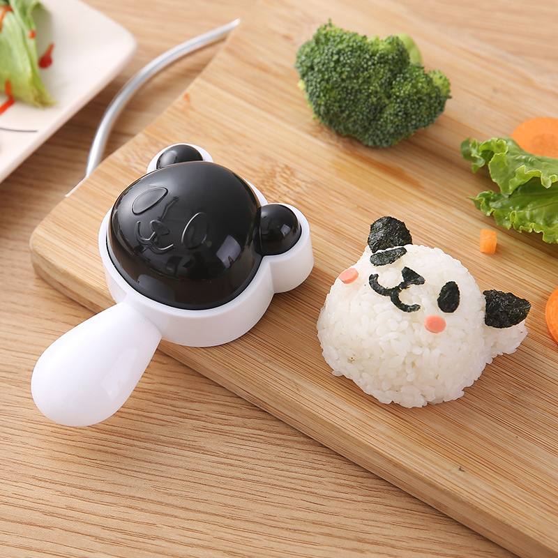 DIY 3D Panda Rice Ball Mold For Commercial Use