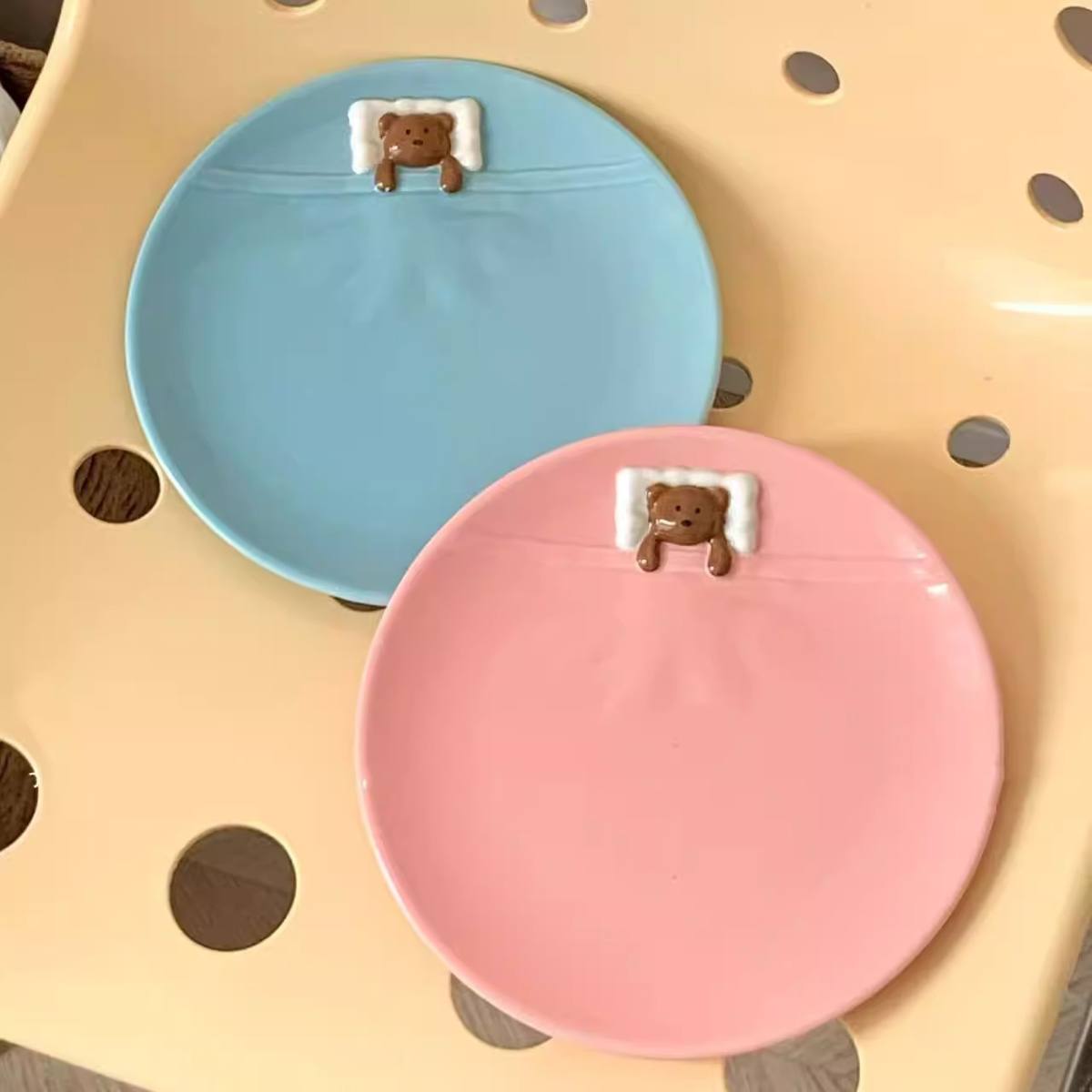 Ceramic Salad Home-use Creative Solid-color Pasta And Vegetable Dish