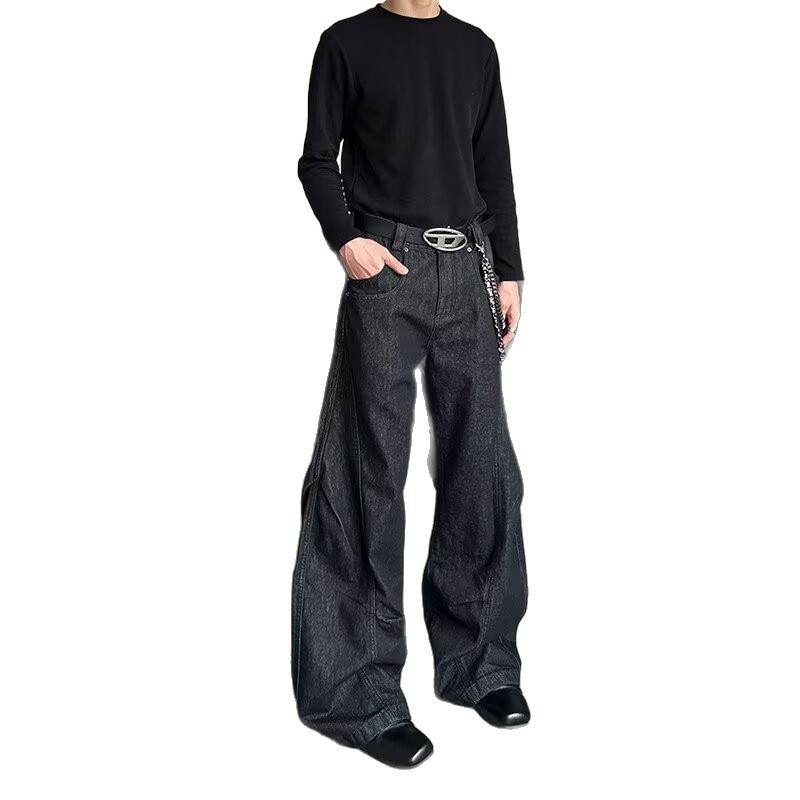 Custom-washed Multi-pocket Work Pants
