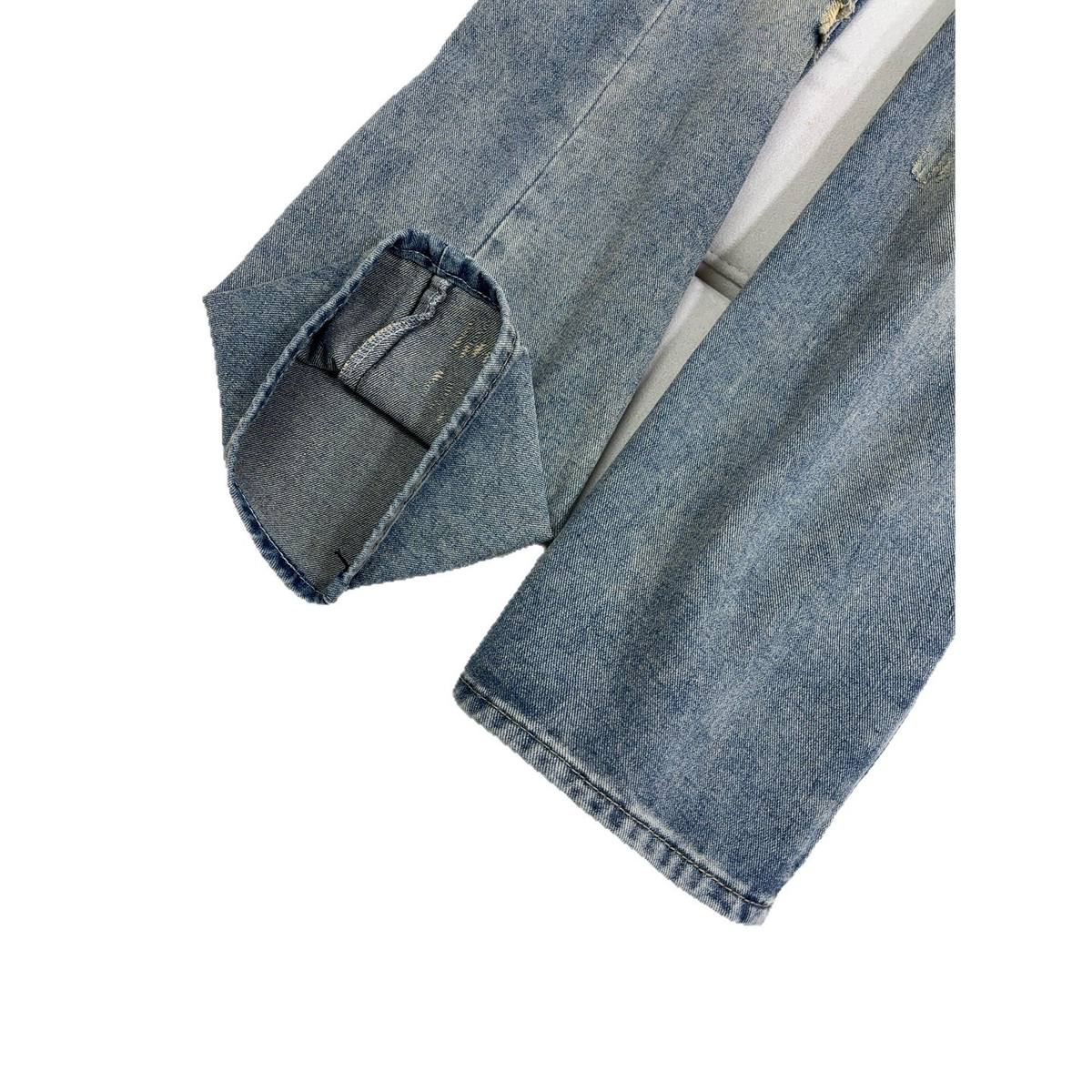 American-style High-street Mens Straight-leg Jeans