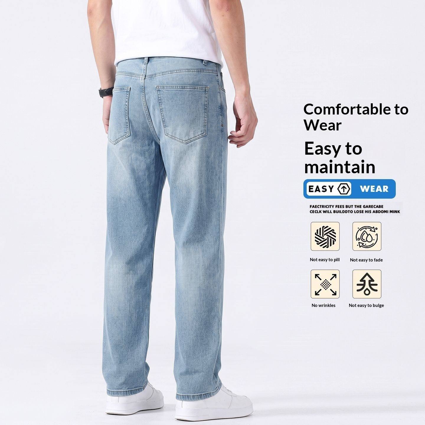 New AutumnWinter Tencel Jeans For Men