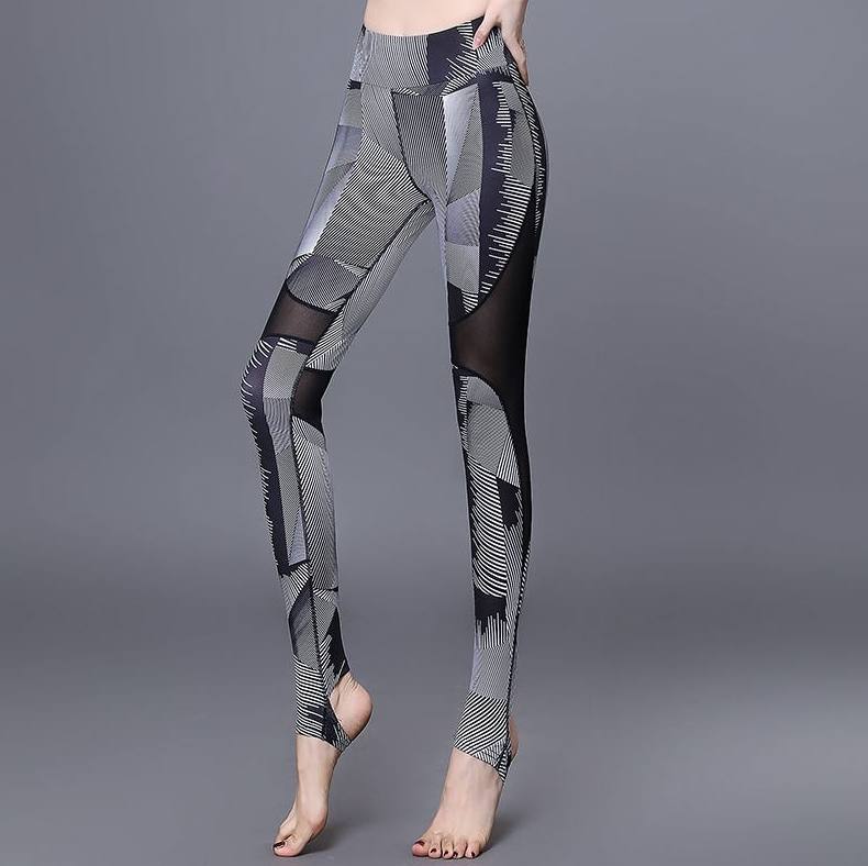 Women's mesh yoga pants