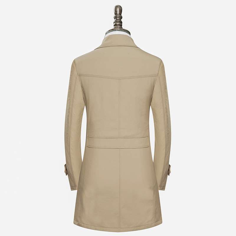 Slim handsome coat trench coat