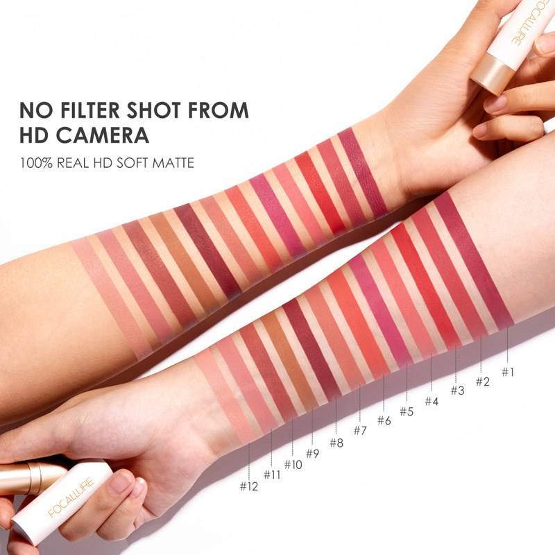 FOCALLURE pink matte lipstick