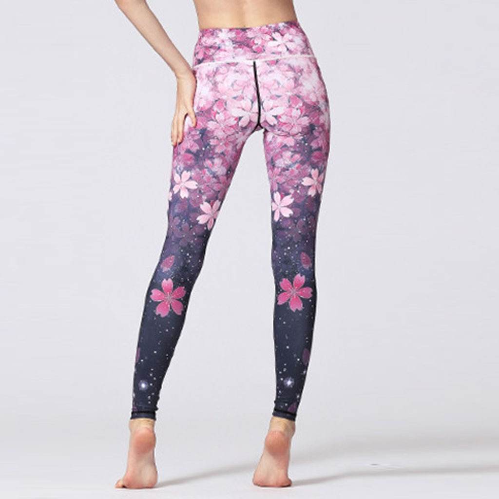 Popular nine point yoga pants in Europe and America