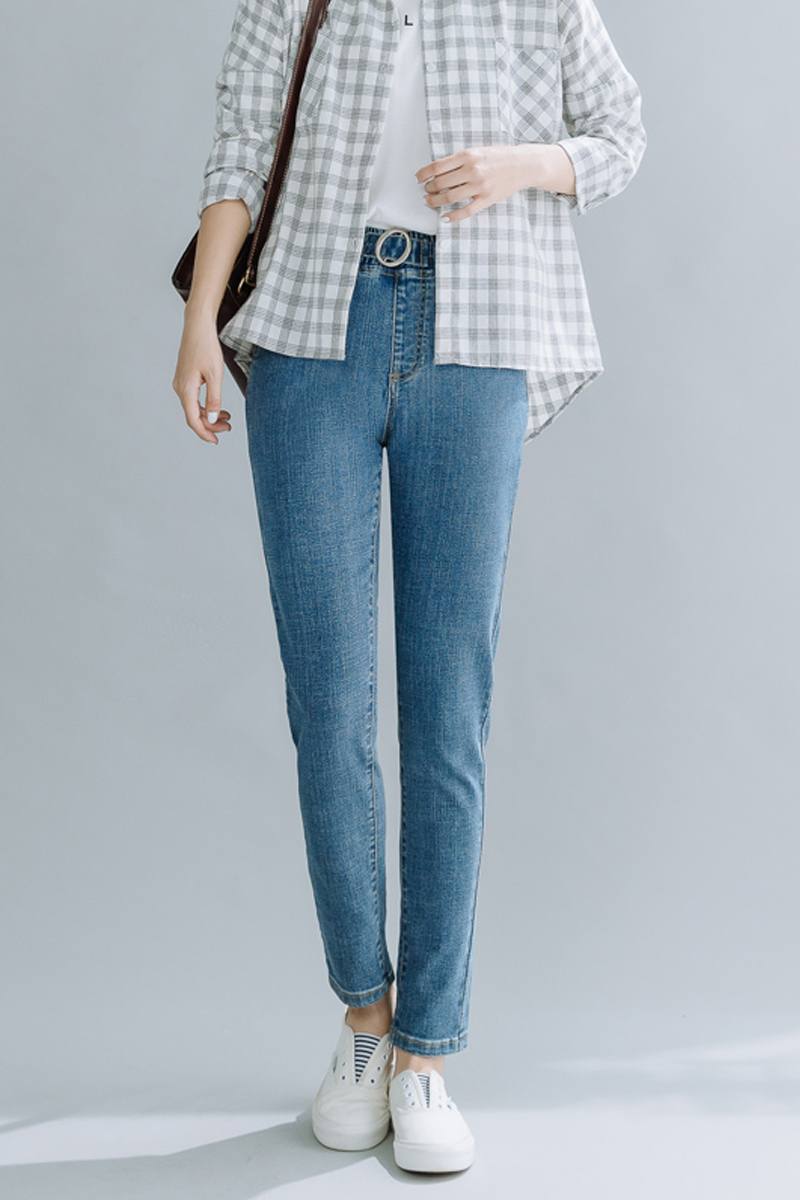 Women's New Loose All-Match Elastic Feet Pants