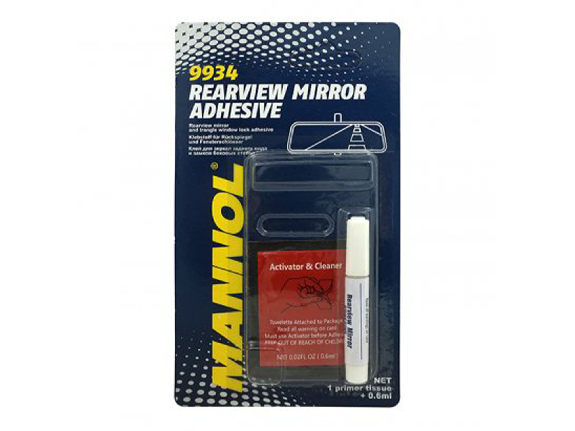 MANNOL Germany Mn9934 Rearview Mirror Adhesive