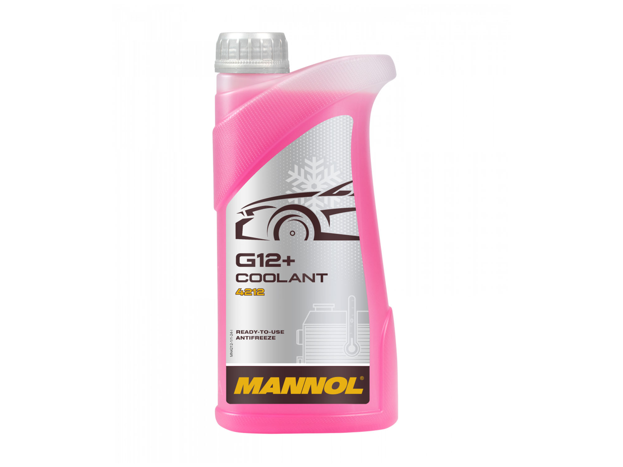 MANNOL Germany Mn4212 Coolant G12+ Red