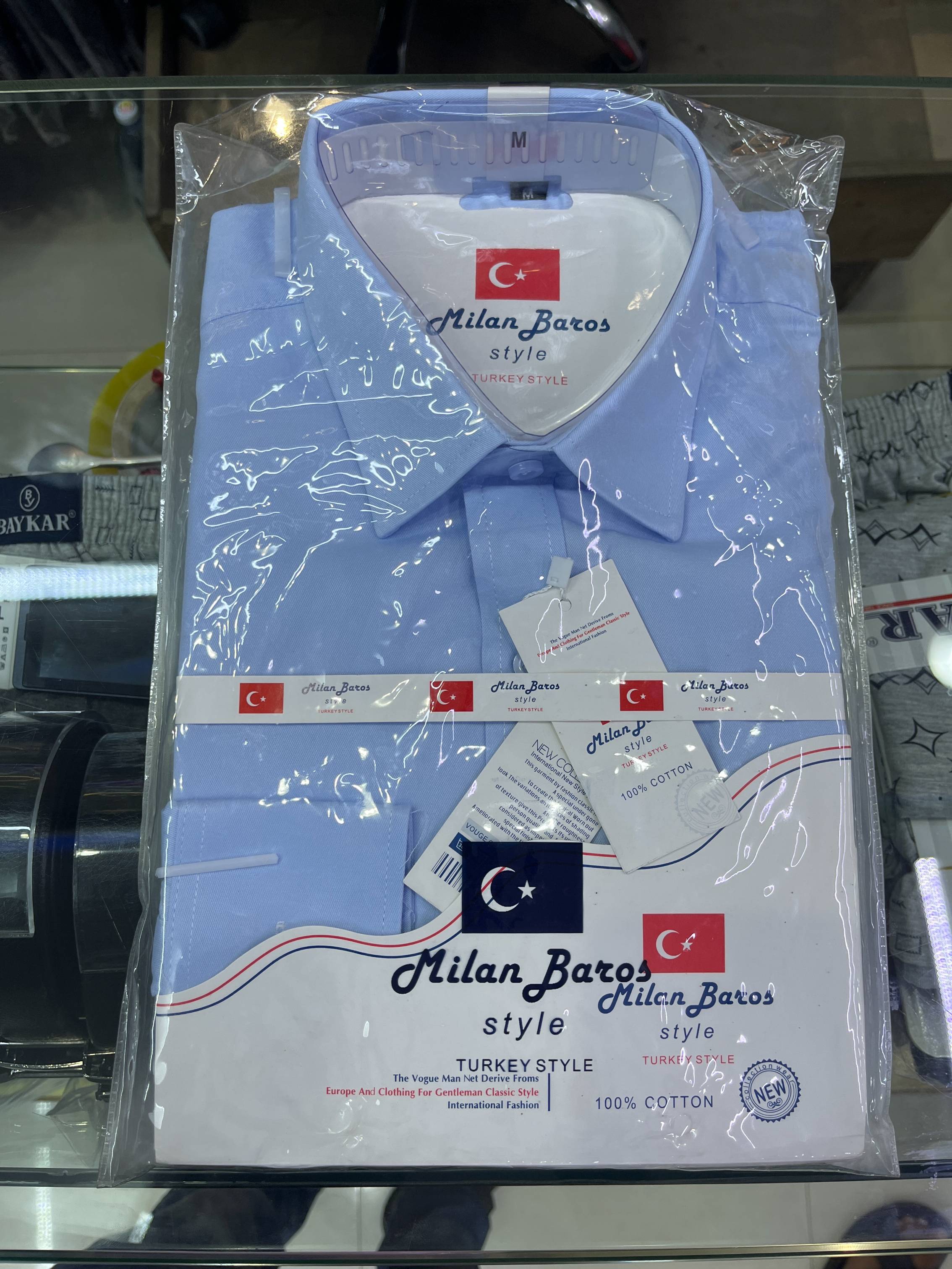 Milan Baros Cotton Shirt