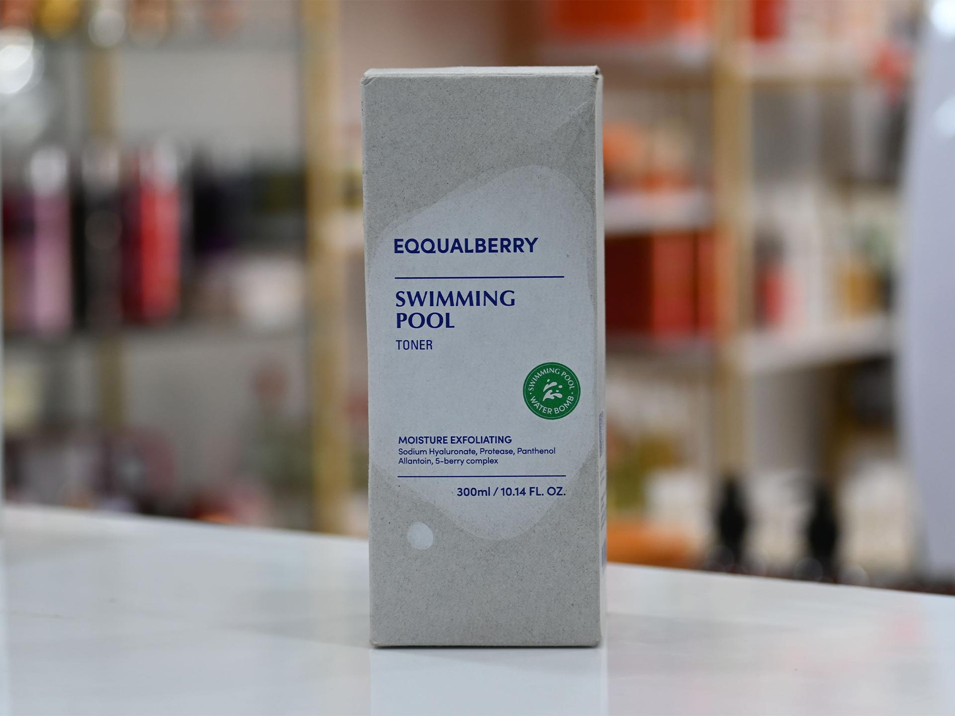 EQQUALBERRY Swimming Pool Daily Facial Toner