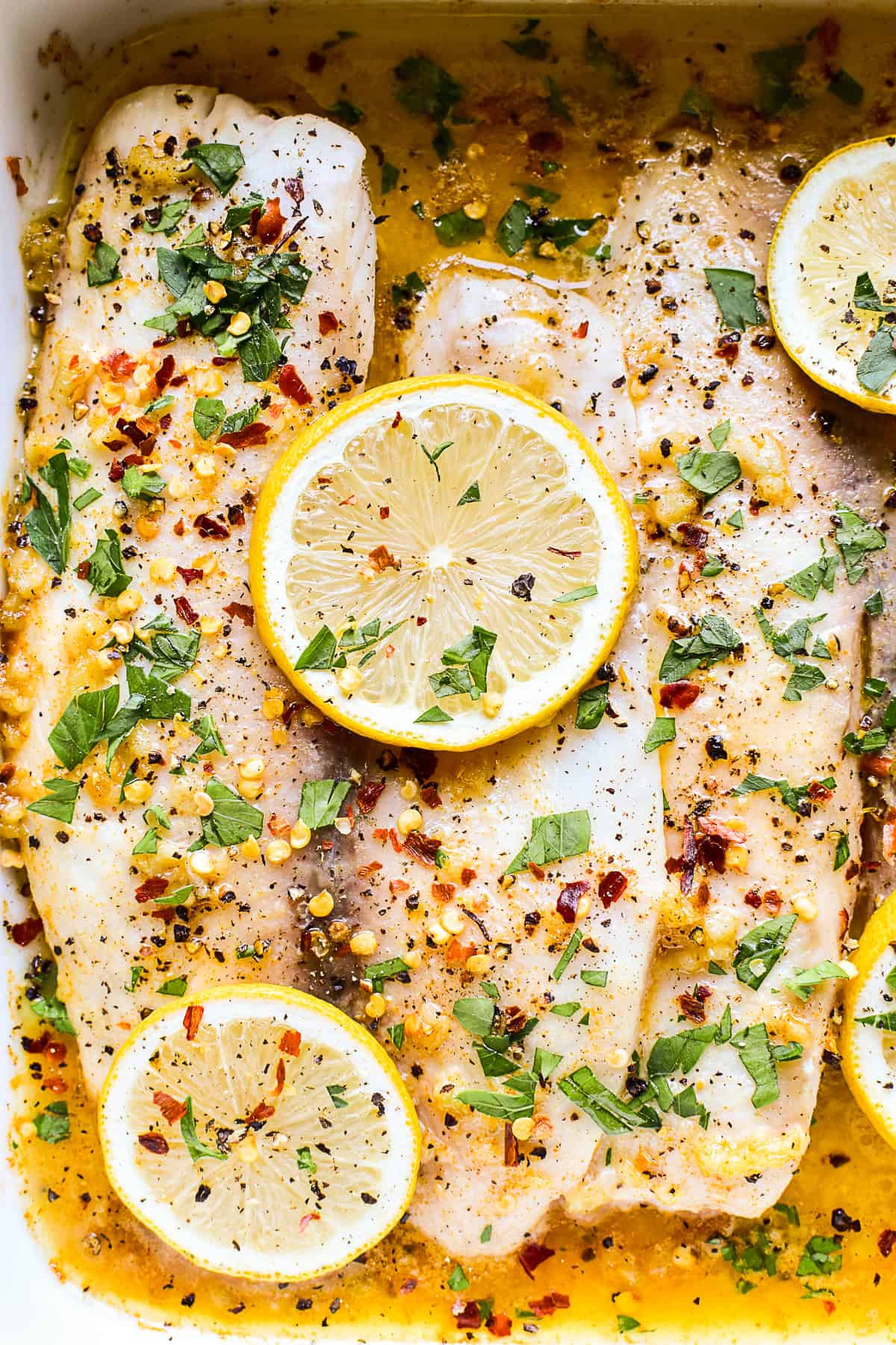 Garlic Butter Fish Fillet