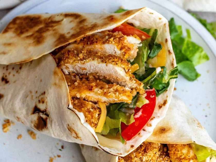 Chicken Egg Wrap Combo