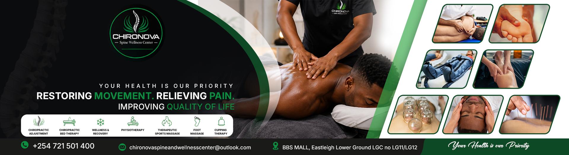 CHIRONOVA SPINE AND WELLNESS CENTER LIMITED