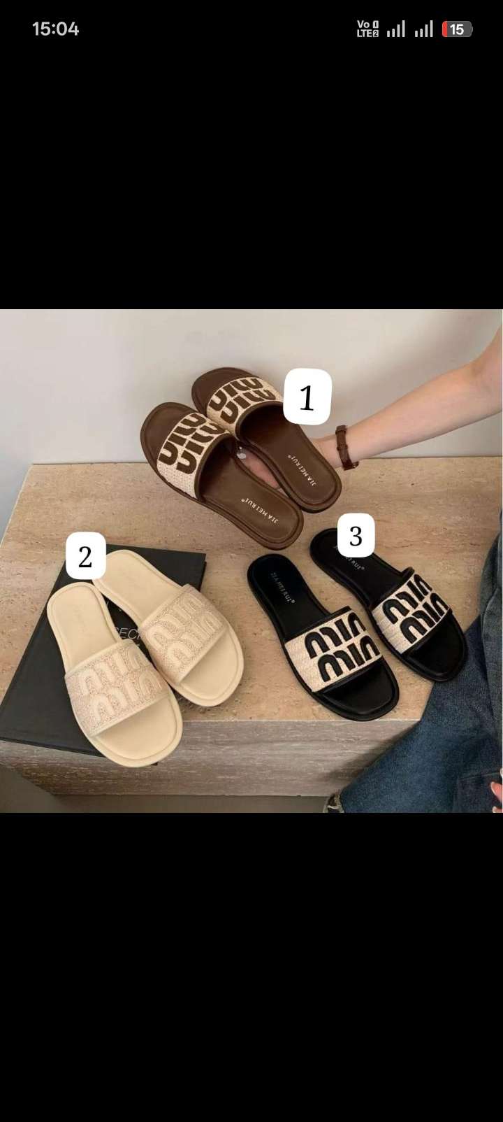 Ladies slides
