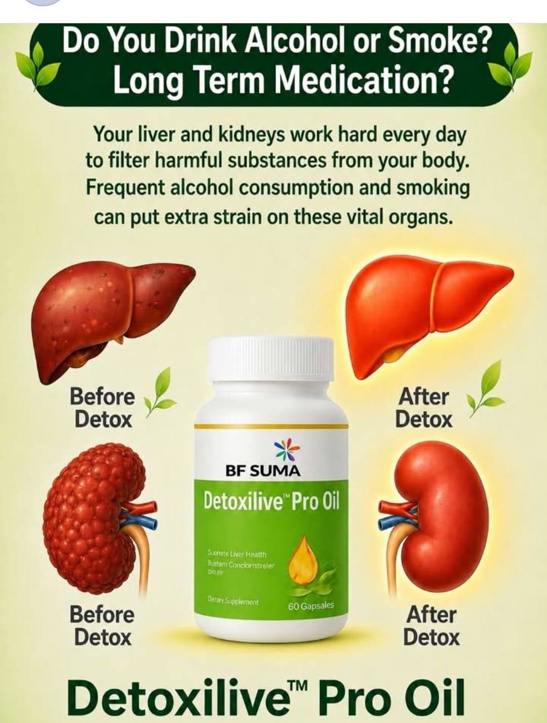 BF Suma Detoxilive Pro Oil