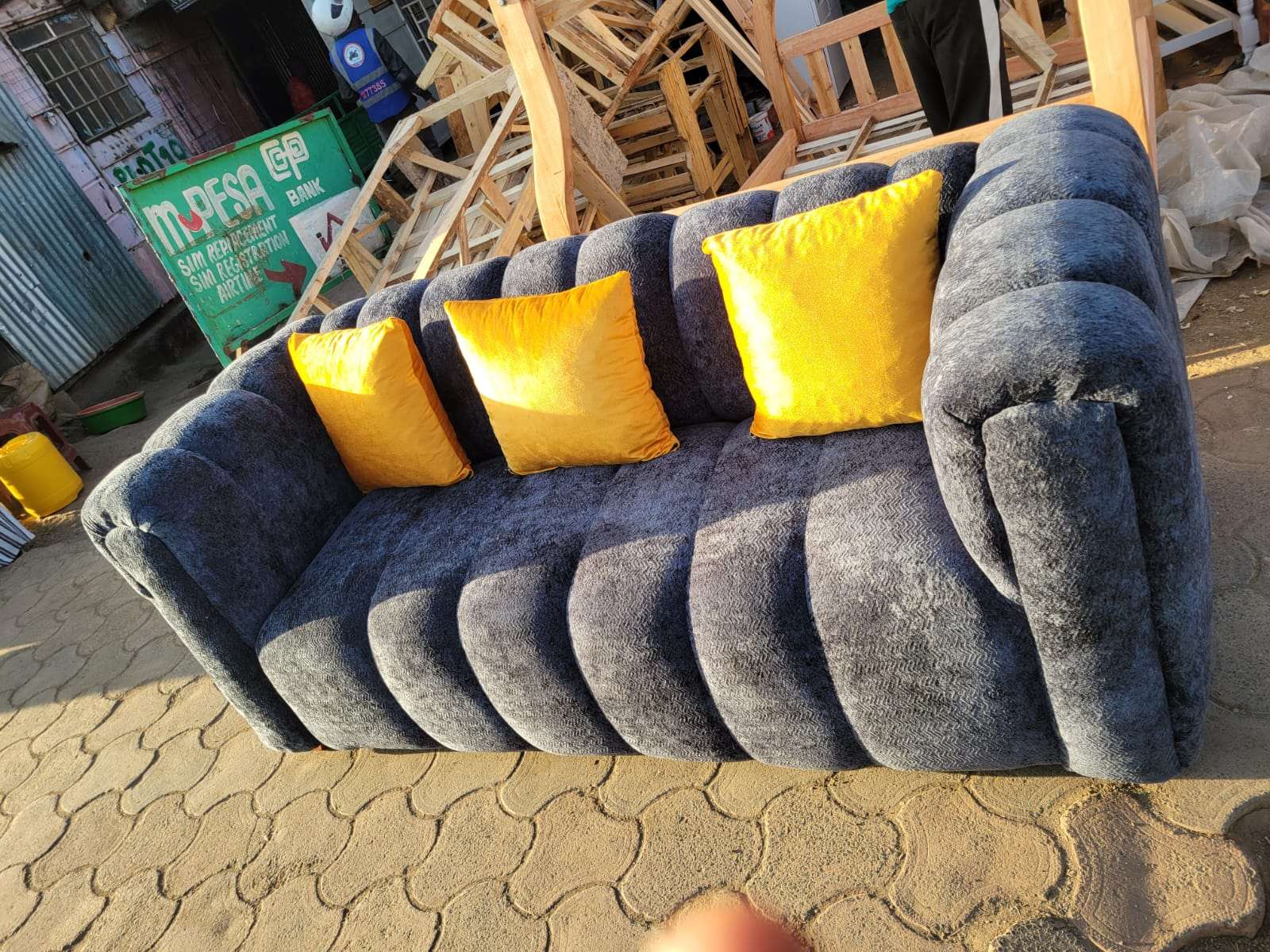 3 sitter cozy sofa