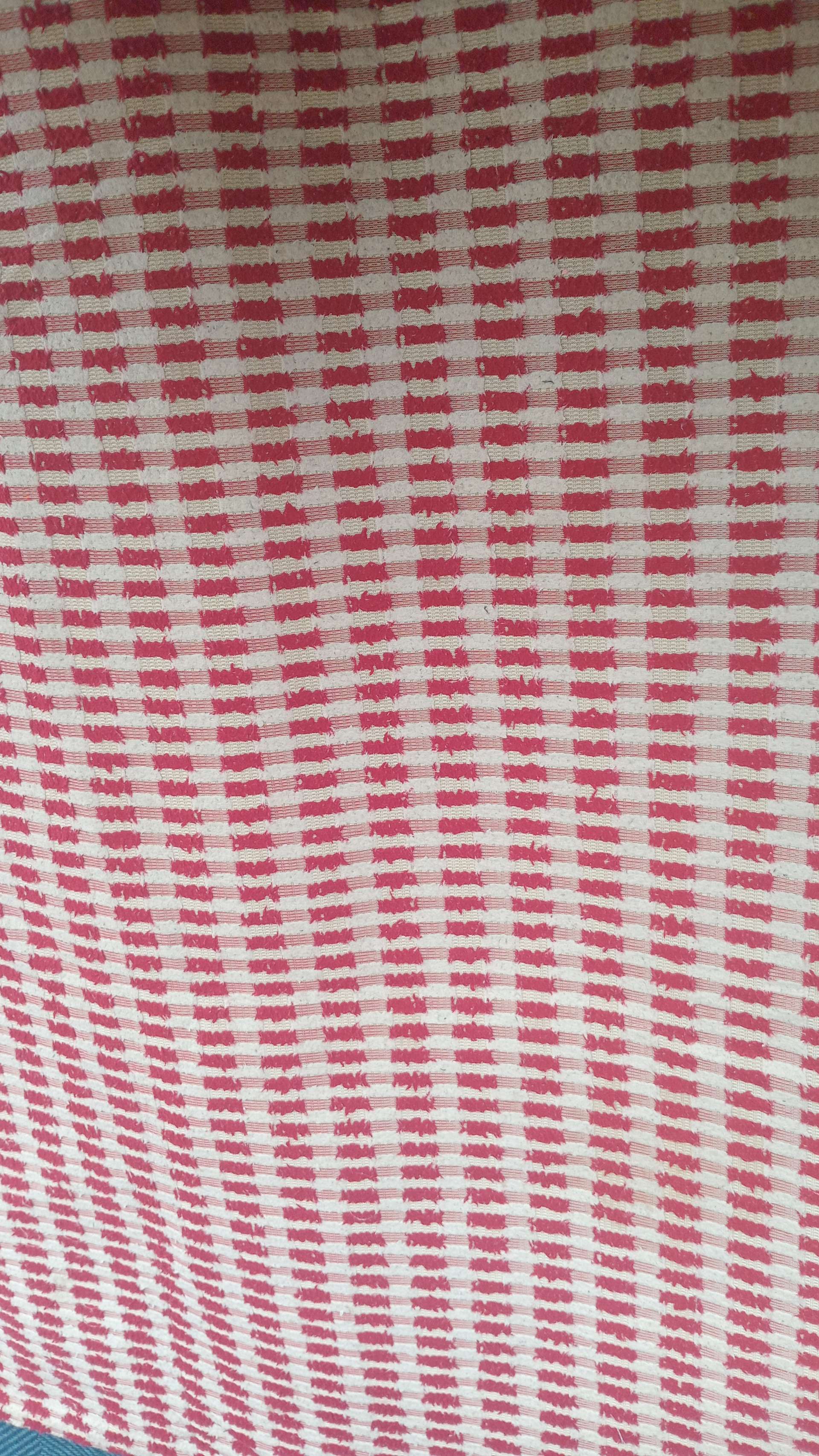 elegant red and white Checked tablecloth